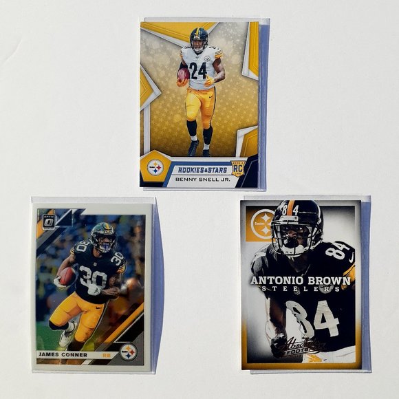 Pittsburgh Steelers 9 Card Lot [FBL] [27_6] - Picture 3 of 8
